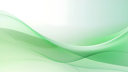 abstract green wave background
