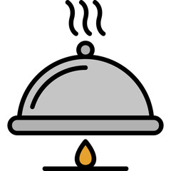 Sticker - Dish Icon