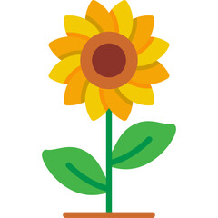 Sticker - Sunflower Icon