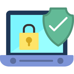 Sticker - Cyber Security Icon