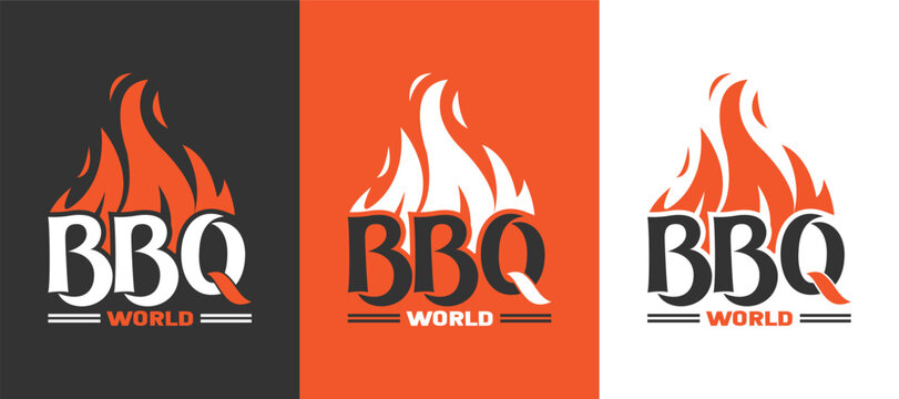 BBQ logo Design Template for Personal Business and Branding.