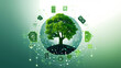© ma - Environmental protection background, world environment day background, protect the environment