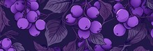 Purple Uva Ursi Pattern