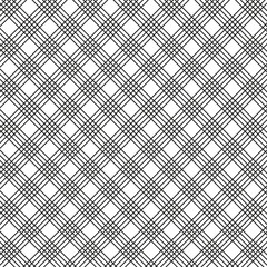Aufkleber - abstract seamless minimalistic thin cross line pattern art.