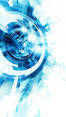 Poster - Abstract bright technology background illustration