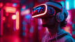 © vladzelinski - A man with Virtual Reality Headset