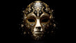 Creative golden mask