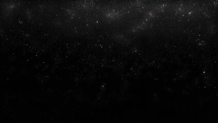 pure black background, a sprinkling of pixie dust. generative ai