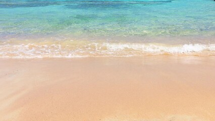 Wall Mural - beautiful tropical sea and sandy beach