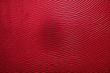 Wall Mural -  a close up of a red wall with a wavy pattern on the bottom and bottom of the wall and the bottom part of the wall.