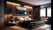 Modern master luxury bedroom interior design pictures