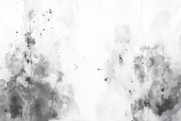  Gray watercolor stain background.