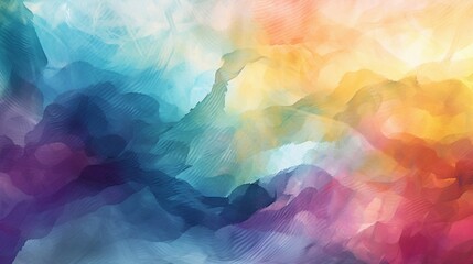 Wall Mural - Abstract Water color Brush Strokes Ai Generative