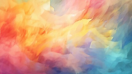 Wall Mural - Abstract Water color Brush Strokes Ai Generative