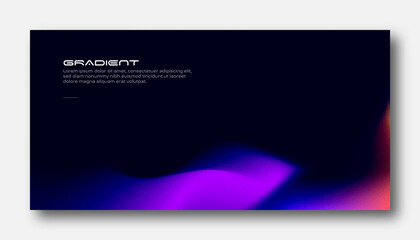 abstract color gradient banner grainy texture background , noise texture blurred colors poster backd