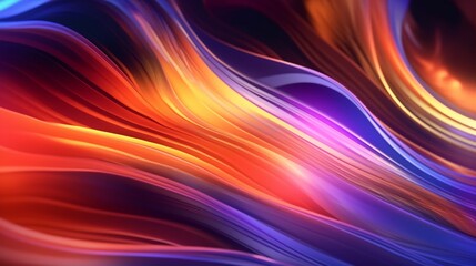Poster - Abstract digital background featuring dynamic lines Ai Generative
