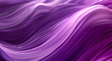Poster - Abstract white wave background