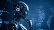 © Zay WIn Htai - Thinking robot with artificial intelligence.