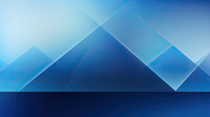 Wall Mural - Abstract symmetrical blue gradient background. Geometrical wallpaper concept.