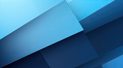 Wall Mural - Abstract symmetrical blue gradient background. Geometrical wallpaper concept.
