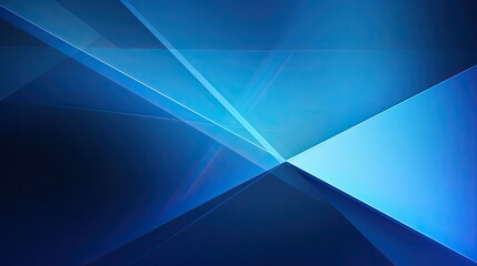 Wall Mural - Abstract symmetrical blue gradient background. Geometrical wallpaper concept.