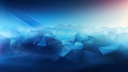 Wall Mural - Abstract symmetrical blue gradient background. Geometrical wallpaper concept.