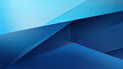 Wall Mural - Abstract symmetrical blue gradient background. Geometrical wallpaper concept.