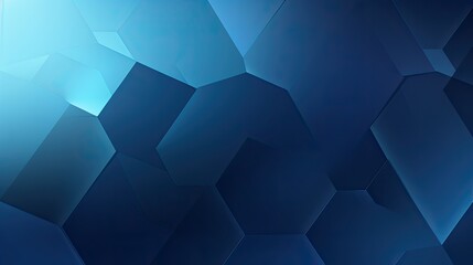 Wall Mural - Abstract symmetrical blue gradient background. Geometrical wallpaper concept.