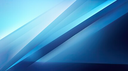 Wall Mural - Abstract symmetrical blue gradient background. Geometrical wallpaper concept.