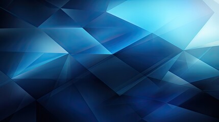 Wall Mural - Abstract symmetrical blue gradient background. Geometrical wallpaper concept.
