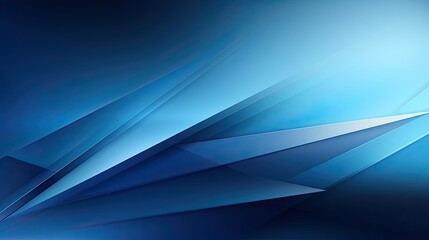 Wall Mural - Abstract symmetrical blue gradient background. Geometrical wallpaper concept.