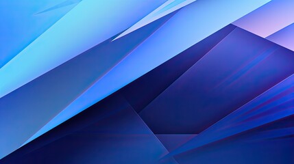 Wall Mural - Abstract symmetrical blue gradient background. Geometrical wallpaper concept.