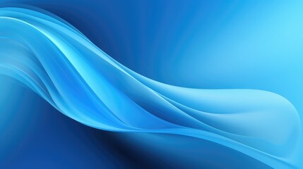 Wall Mural - abstract blue background with gradient and smooth transitions smooth lines