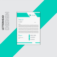 simple letter head design for stock market