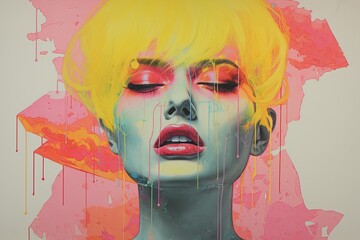 Wall Mural - Blonde Beauty