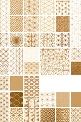 Naklejka na meble seamless pattern