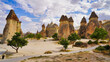 © InnerPeace - World Famous Fairy Chimneys of the Pasabag valley or Monk's valley with its unique mushroom like cones near Goreme, Cappadocia Region, Central Anatolia,Turkey.