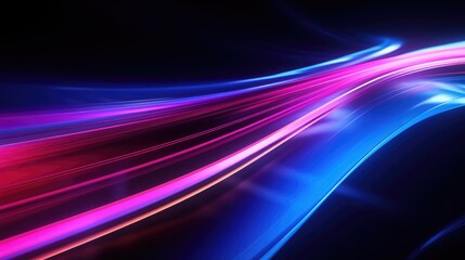 Abstract neon lines background