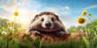 hedgehog in the grass,Basking in the Glow of Endless Joy: Our Journey to Happiness