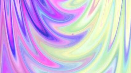 Wall Mural - colorful practical animated background. seamless 4k live wallpaper abstract watercolor style pastel 