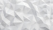 © polarbearstudio - Abstract background White on white polygon geometric shapes with grey shadow