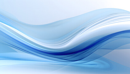 Abstract blue background. Seamless abstract blue texture background featuring elegant swirling curves in a wave pattern, set against a bright blue fabric material background.