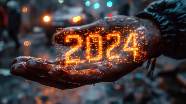 Palm projection display 2024