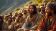 © Daniel - The Sermon on the Mount, Jesus preaching to the people