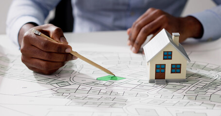Poster - Cadastre Land Development Map