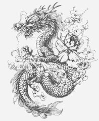 Sticker - dragon