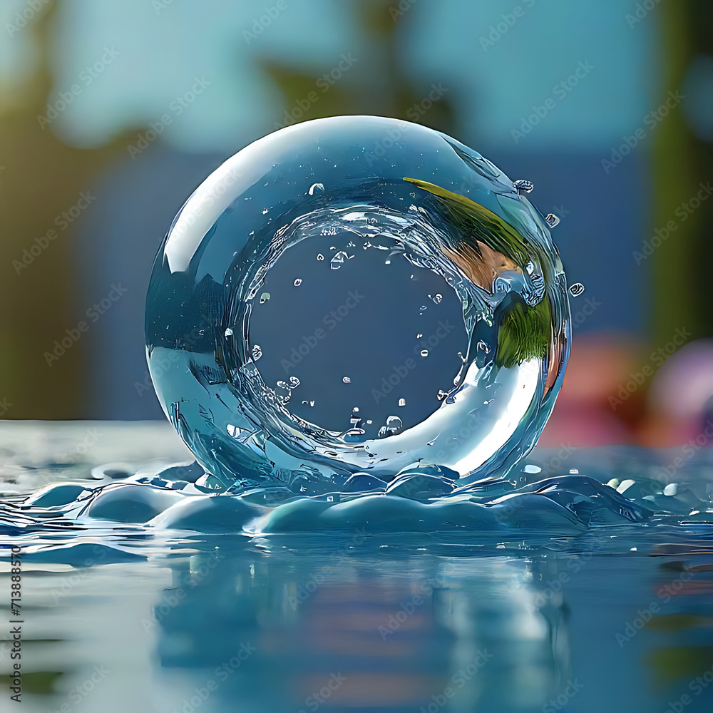 world water day vector illustration flat design,concept of ecology and world water day,. Water Day at 22 march, water flat illustration png with women by generative ai