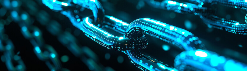 Digital blockchain links
