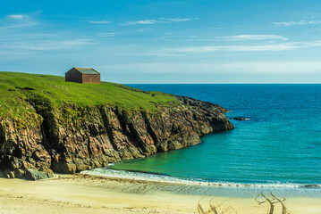 Wall Mural - views of the Butt of Lewis Lighthouse and its seascape,
isle of Lewis, Scotland