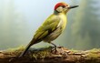 European Green Woodpecker Crafting Melodies Aloft